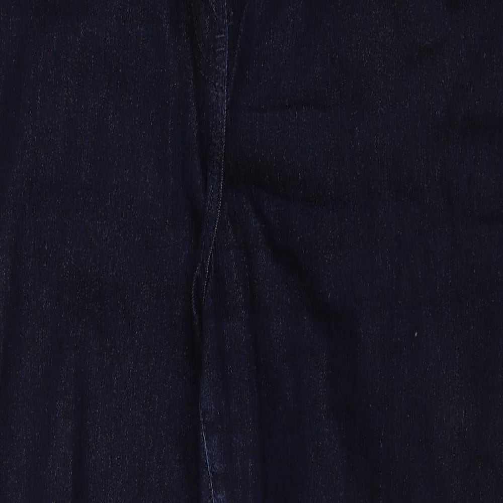 NEXT Womens Blue  Denim Straight Jeans Size 16 L24 in