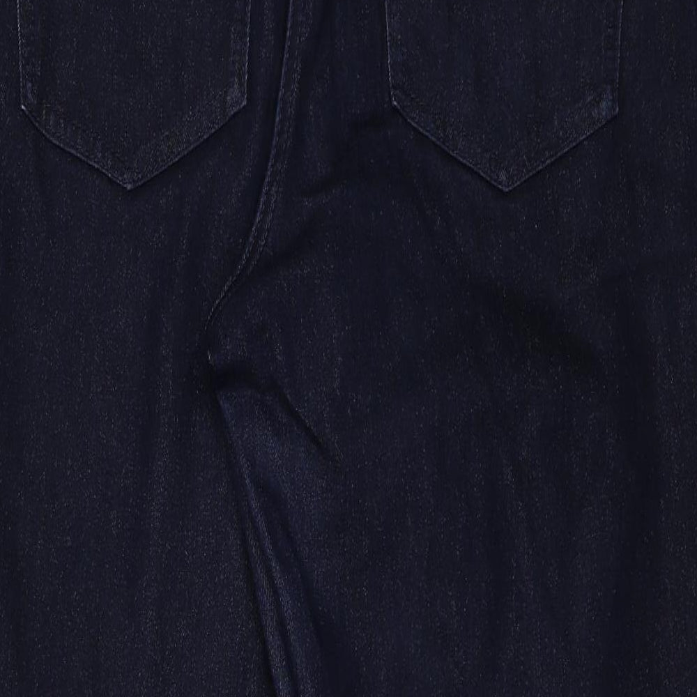 NEXT Womens Blue  Denim Straight Jeans Size 16 L24 in