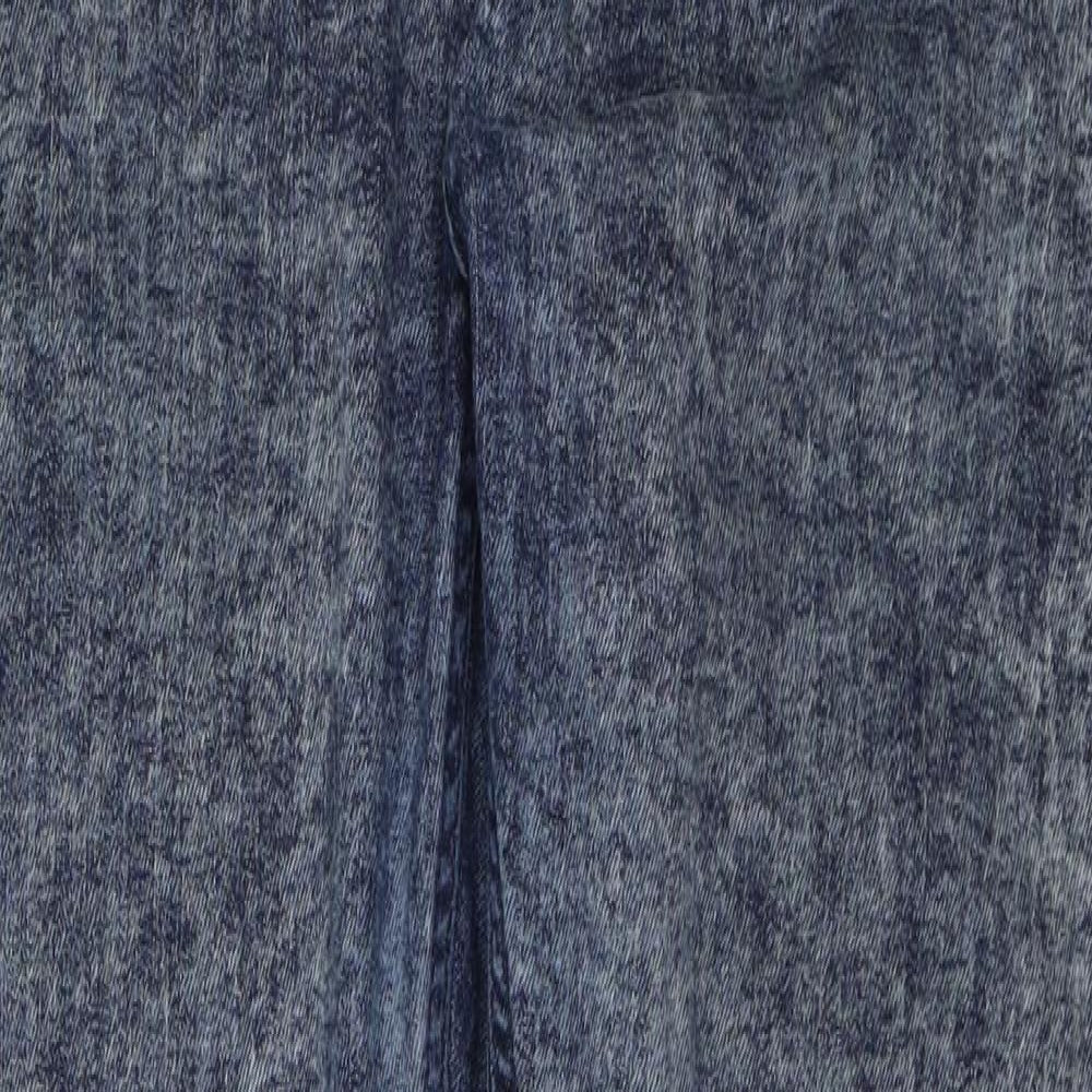 Denim & Co. Womens Blue  Denim Skinny Jeans Size 12 L28 in