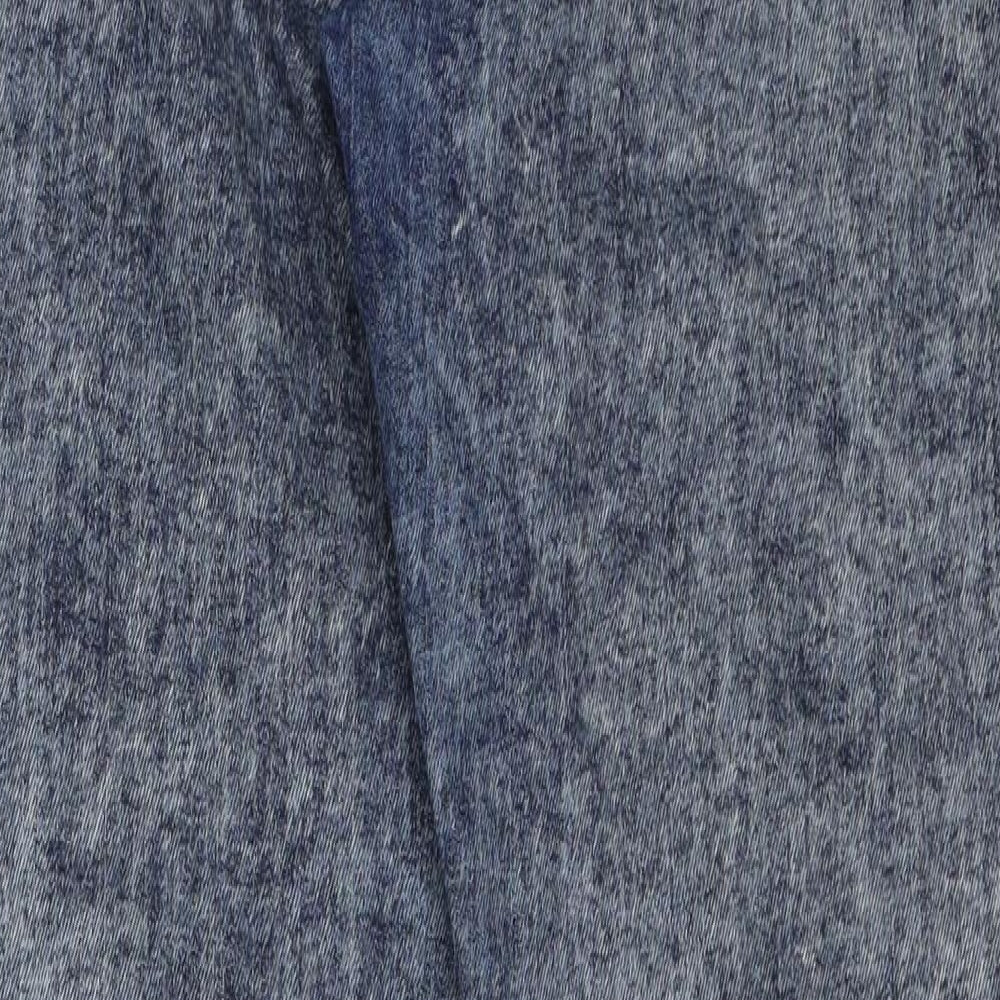 Denim & Co. Womens Blue  Denim Skinny Jeans Size 12 L28 in
