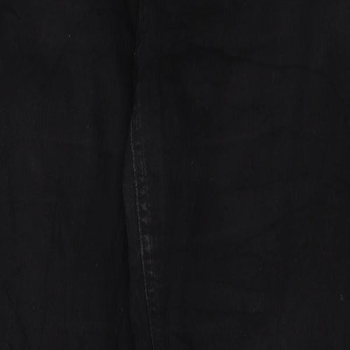 in exenso Womens Black   Straight Jeans Size 18 L29 in
