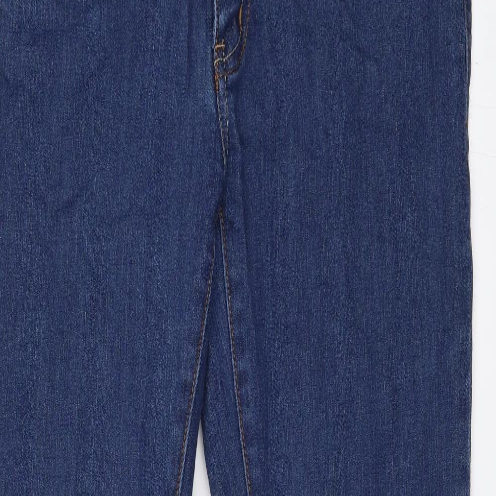 Primark Womens Blue  Denim Flared Jeans Size 12 L29 in