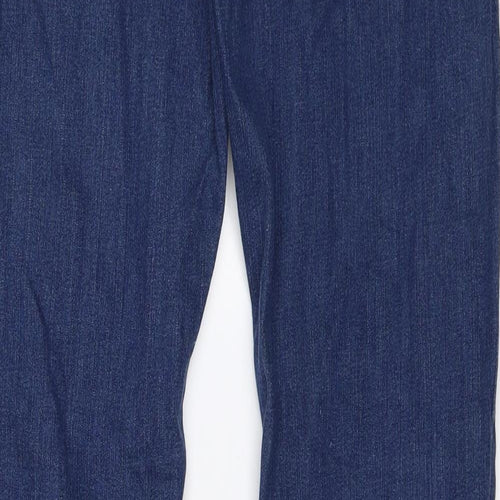 Primark Womens Blue  Denim Flared Jeans Size 12 L29 in