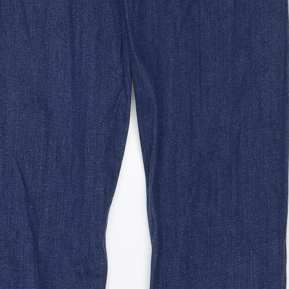 Primark Womens Blue  Denim Flared Jeans Size 12 L29 in