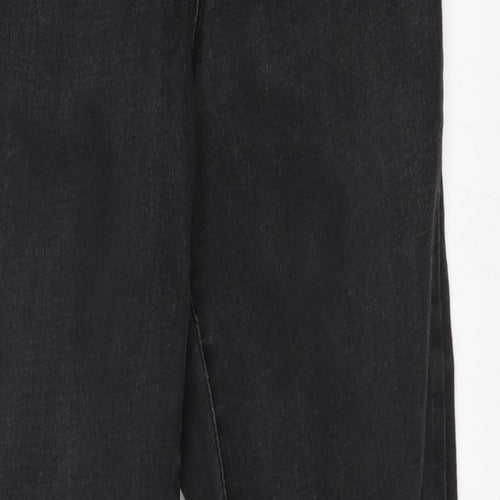 Denim & Co. Womens Black  Denim Skinny Jeans Size 8 L26 in