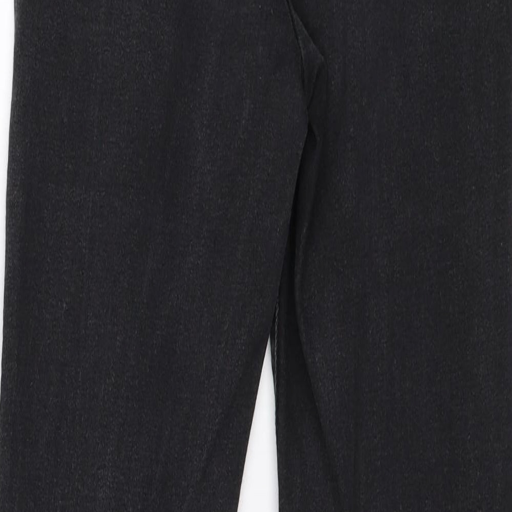 Denim & Co. Womens Black  Denim Skinny Jeans Size 8 L26 in