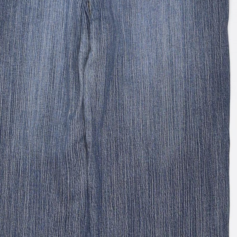 NEXT Womens Blue  Denim Bootcut Jeans Size 14 L29 in
