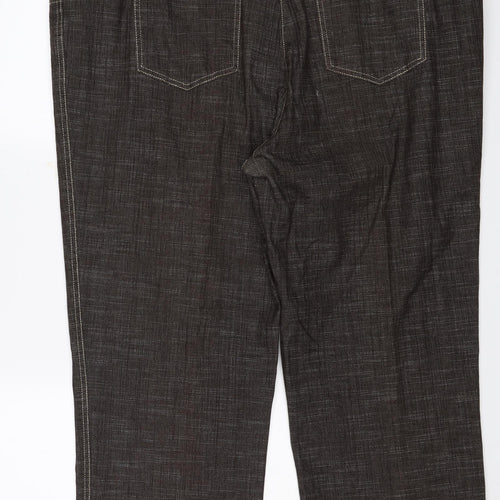 Ann Harvey Womens Brown   Trousers  Size 26 L22 in
