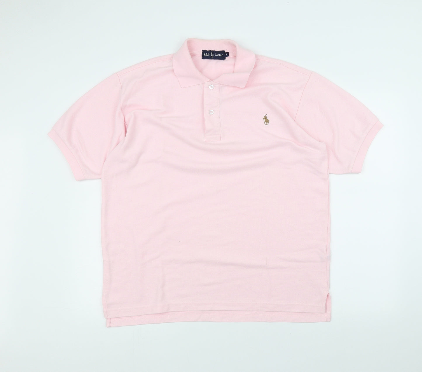 Polo Ralph Lauren Mens Pink    Polo Size L
