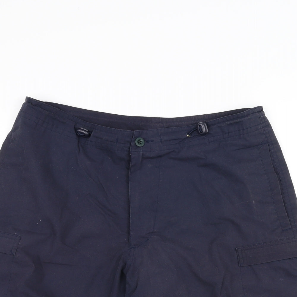 Genuine Merchandise Mens Blue   Chino Shorts Size M
