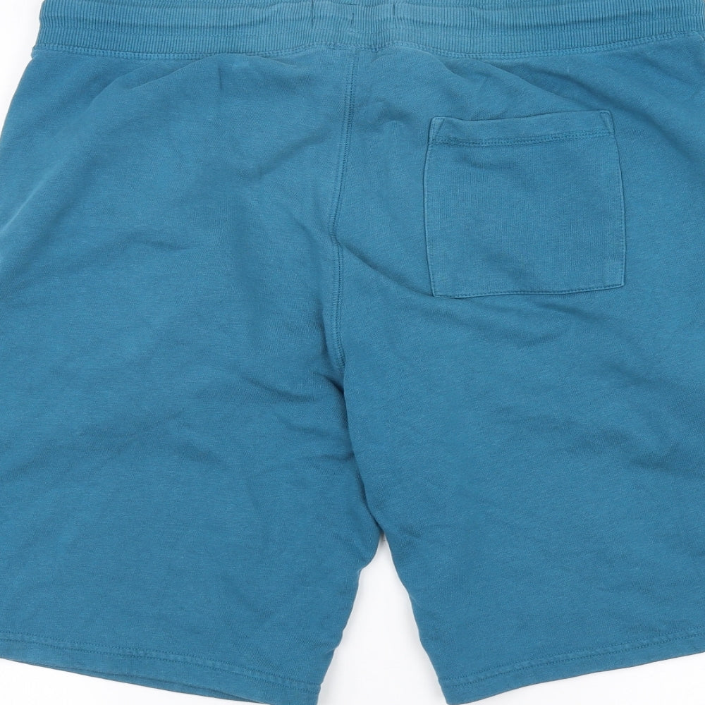 F&F Mens Blue   Sweat Shorts Size L