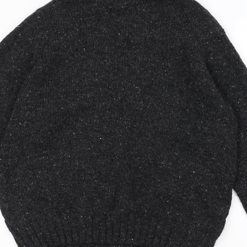 Marks and Spencer Mens Black  Knit Jacket Coatigan Size M