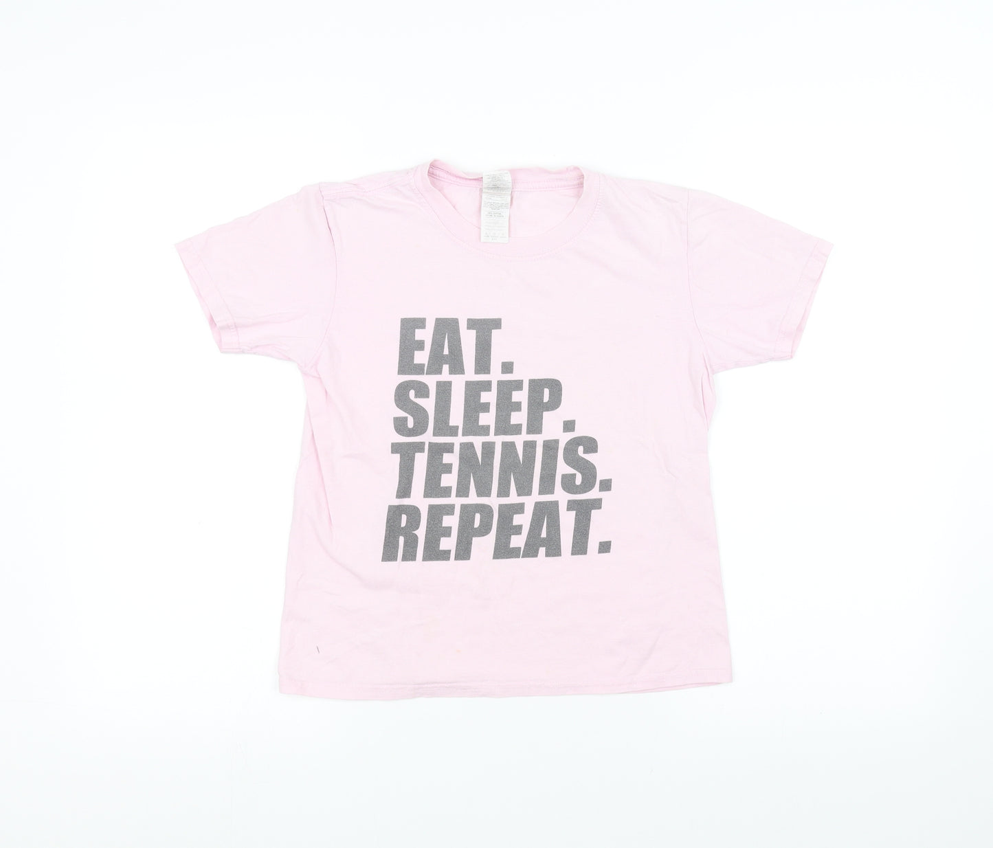 Gilden Girls Pink   Basic T-Shirt Size L