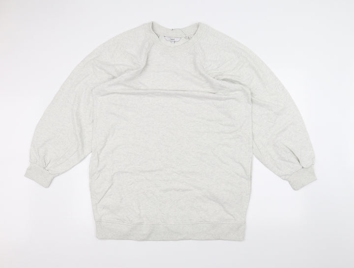 NEXT Womens White Pullover Jumper Size 16