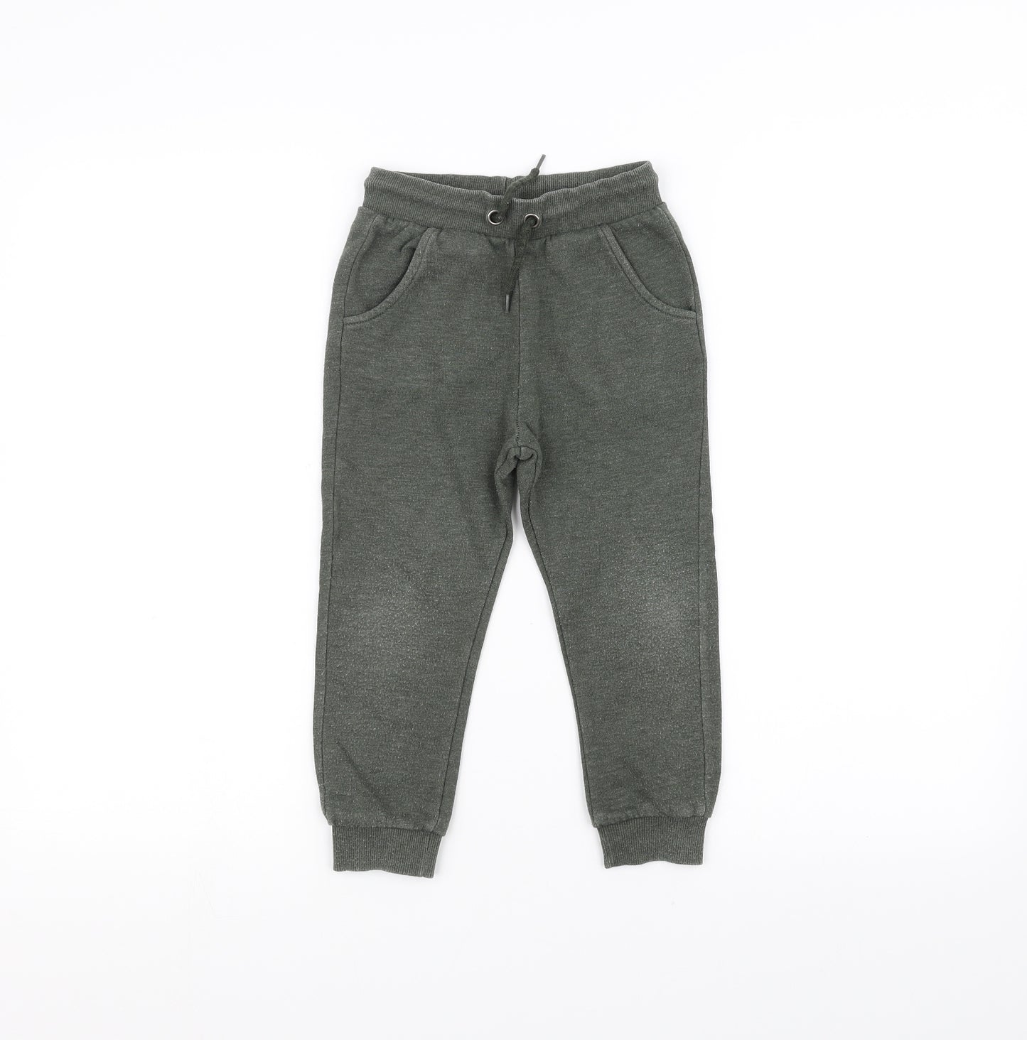 TU Boys Green   Sweatpants Trousers Size 4-5 Years