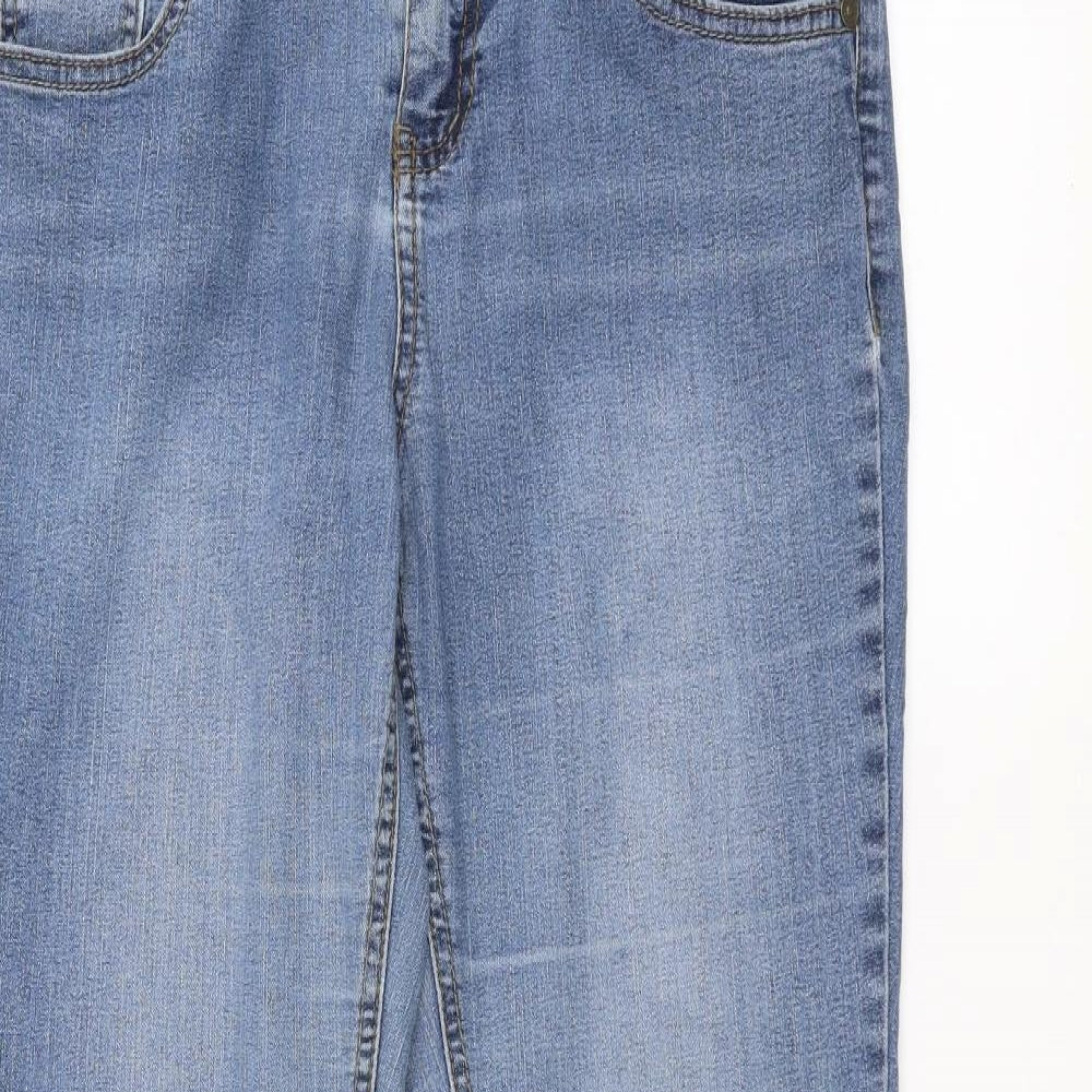 DP Denim Womens Blue  Denim Bootcut Jeans Size 10 L29 in