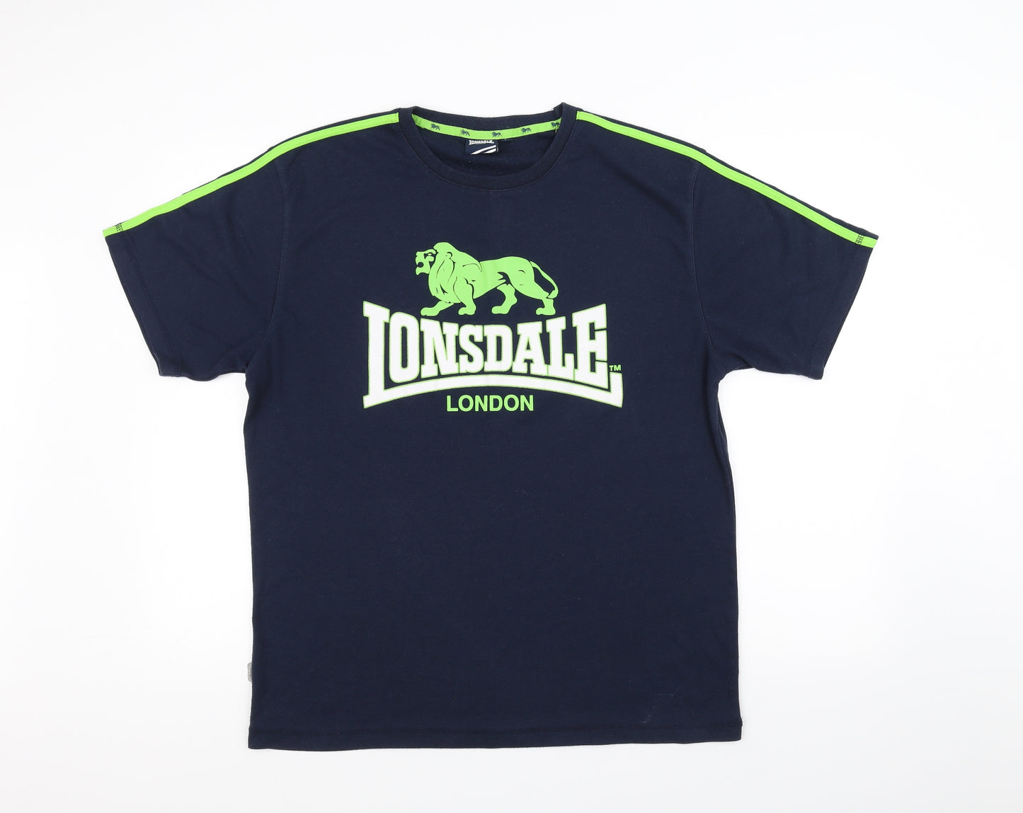 Lonsdale Mens Blue    T-Shirt Size L