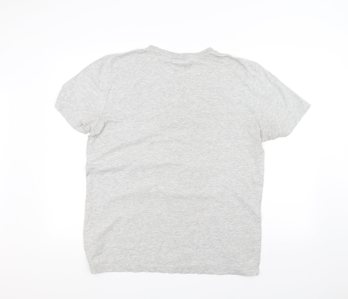 PUMA Mens Grey    T-Shirt Size L