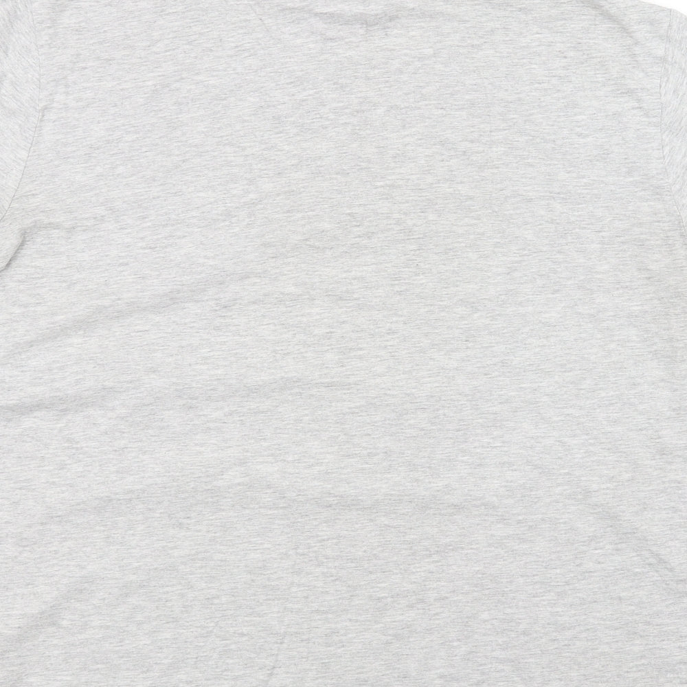 PUMA Mens Grey    T-Shirt Size L