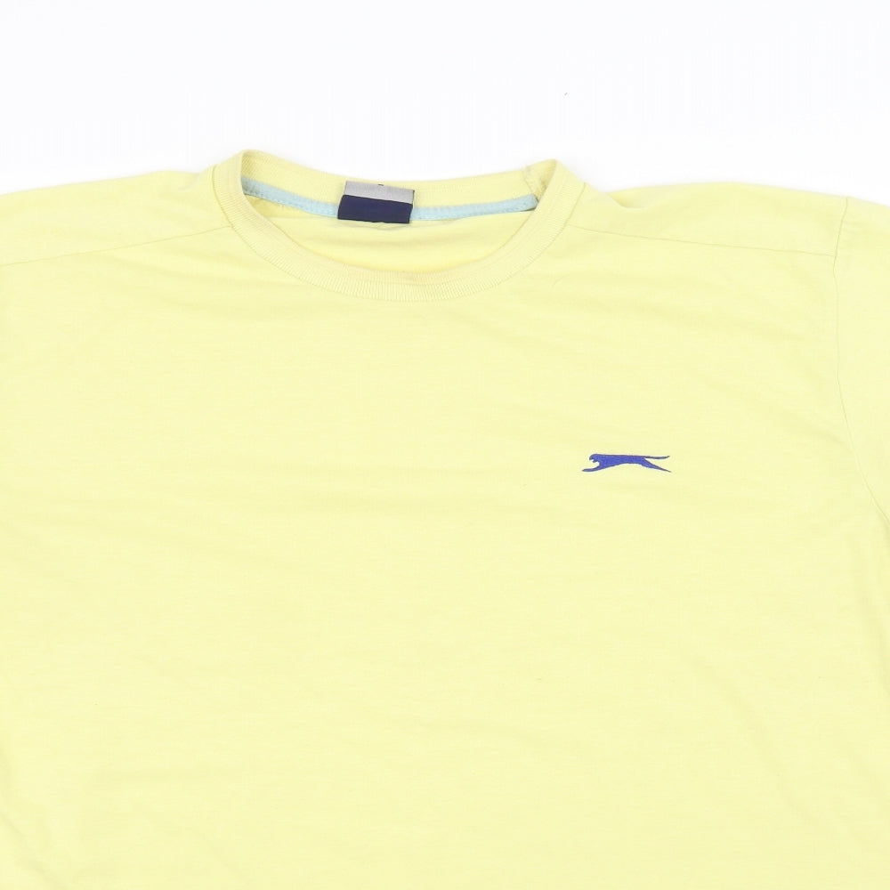 Slazenger Mens Yellow    T-Shirt Size L