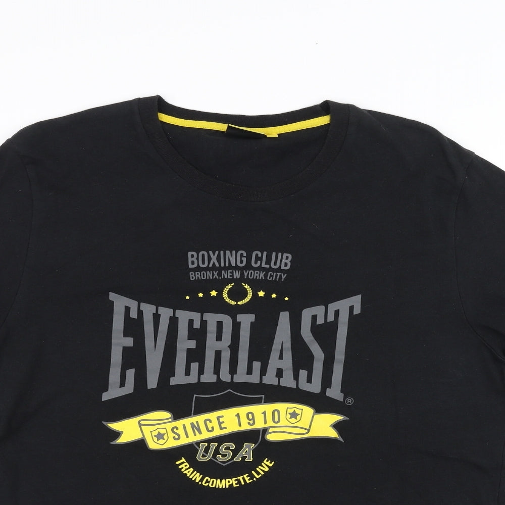Everlast Mens Black    T-Shirt Size XL