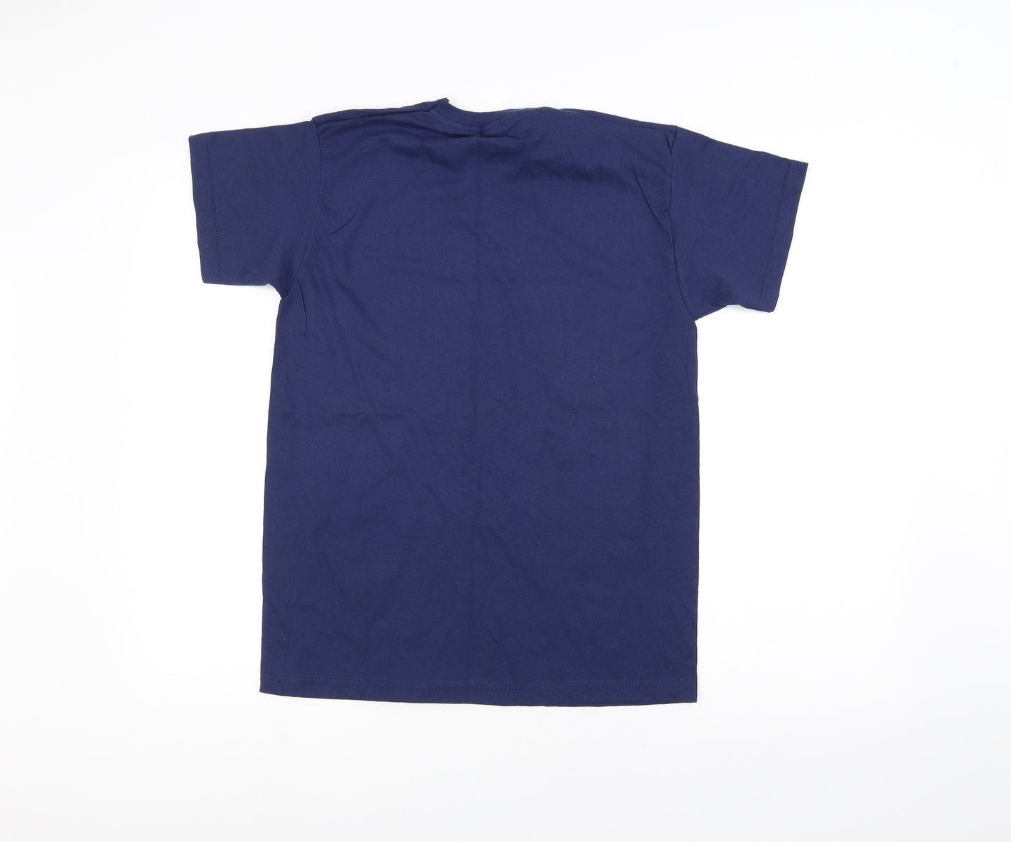 Fruit of the Loom Girls Blue   Basic T-Shirt Size 12-13 Years  - Gaming