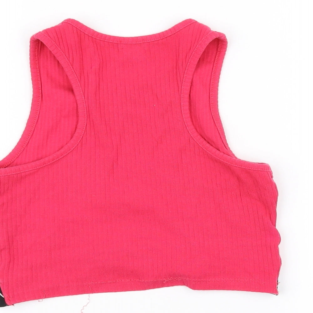 River Island Girls Pink   Basic T-Shirt Size 9-10 Years