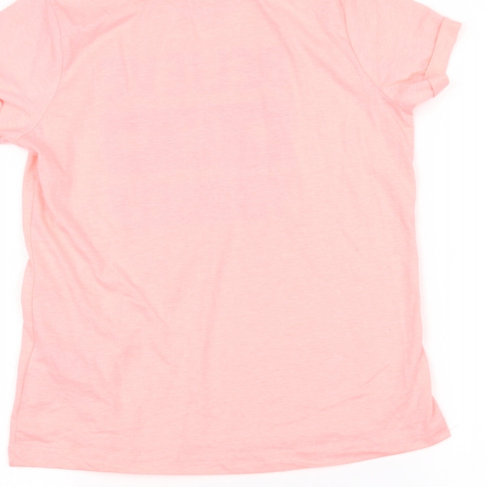 Primark Girls Pink   Basic T-Shirt Size 11-12 Years
