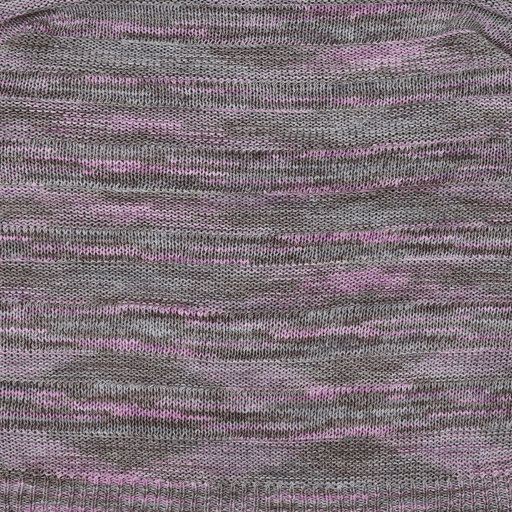 F&F Womens Purple  Knit Pullover Jumper Size 18