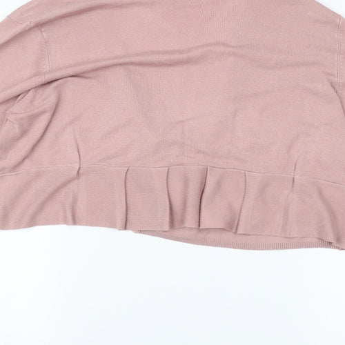 Bonmarché Womens Pink   Cardigan Jumper Size L