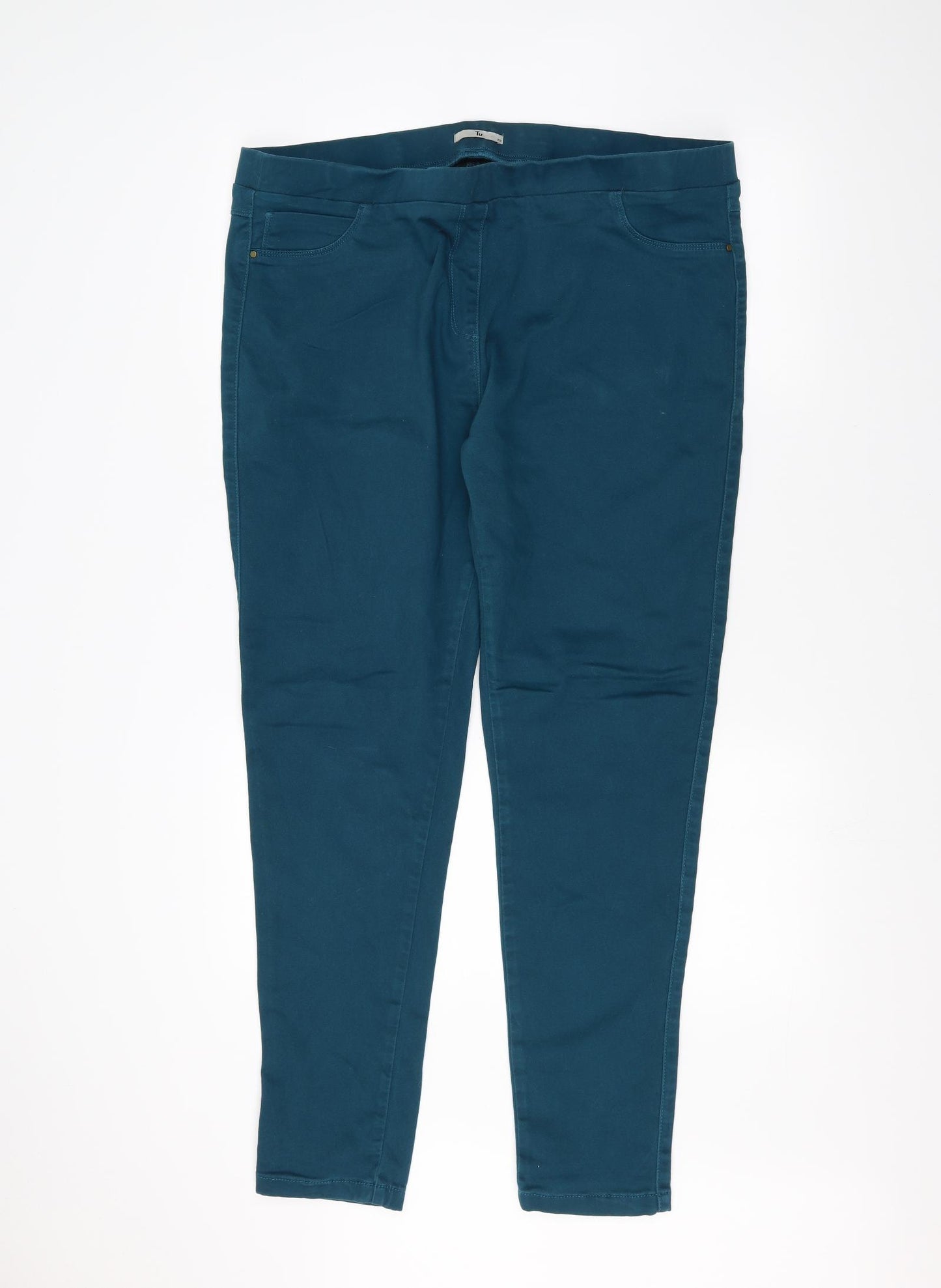 TU Womens Blue   Jegging Jeans Size 20 L27 in