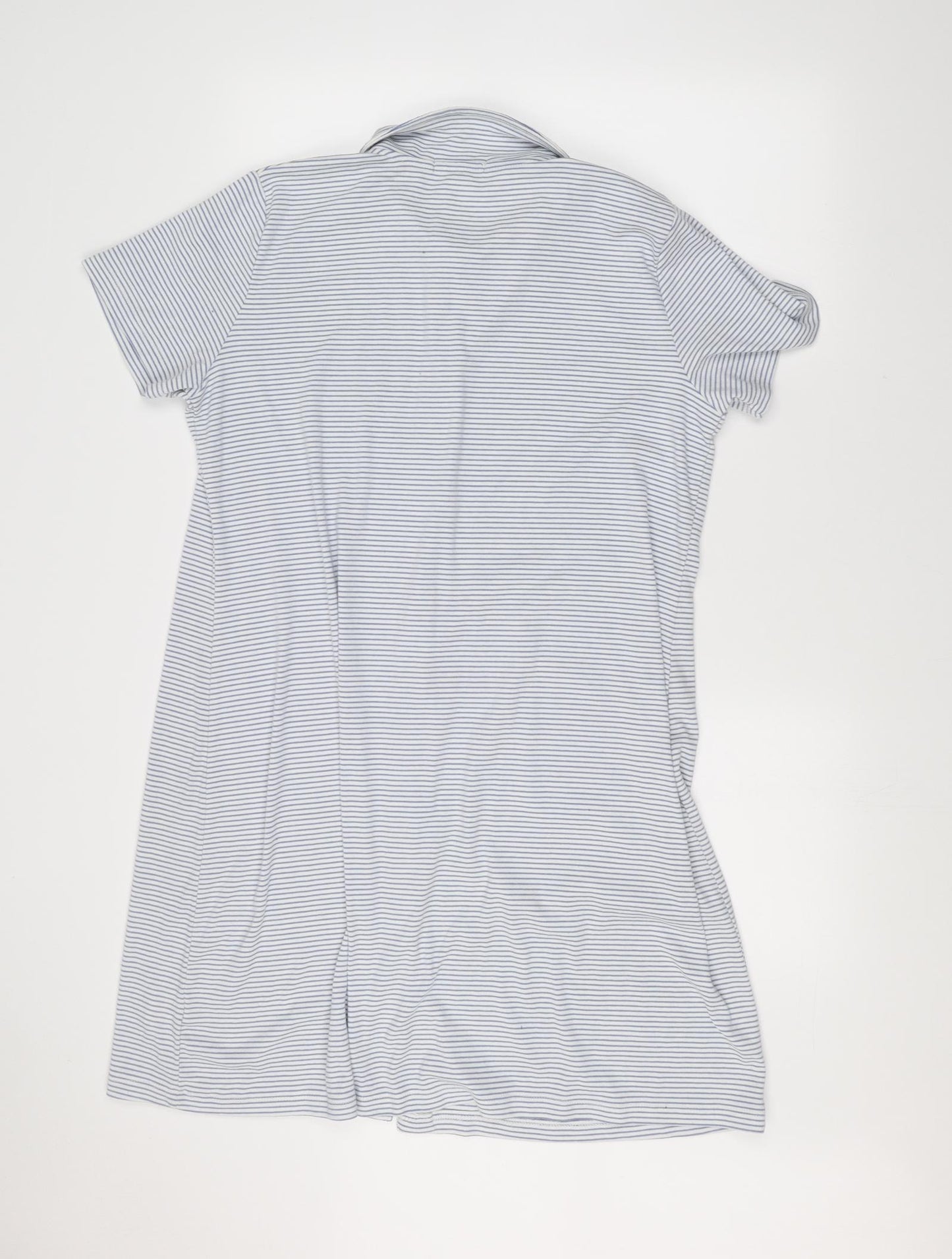 Primark Womens White Striped  Basic Button-Up Size 18