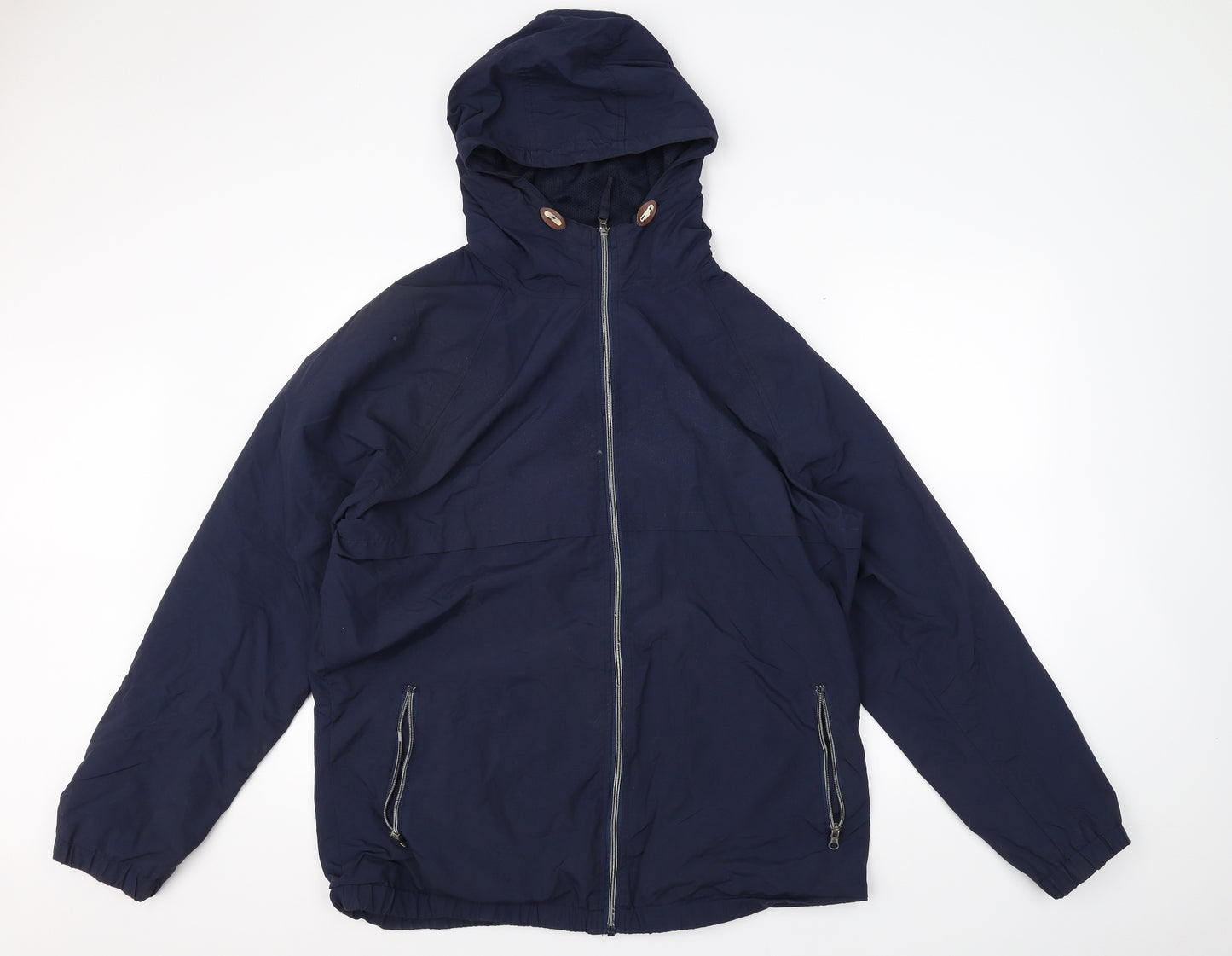 George Womens Blue   Rain Coat Coat Size XL