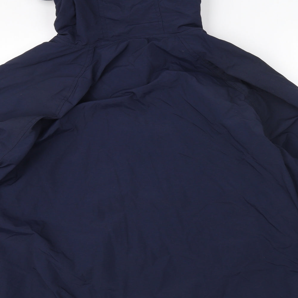 George Womens Blue   Rain Coat Coat Size XL