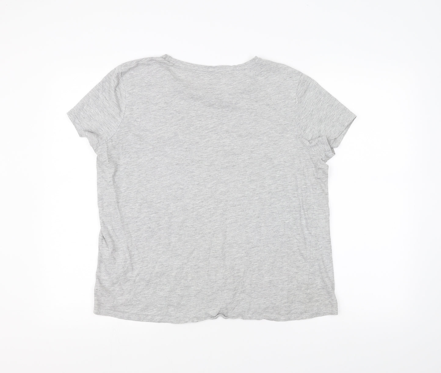 Primark Womens Grey   Basic T-Shirt Size L
