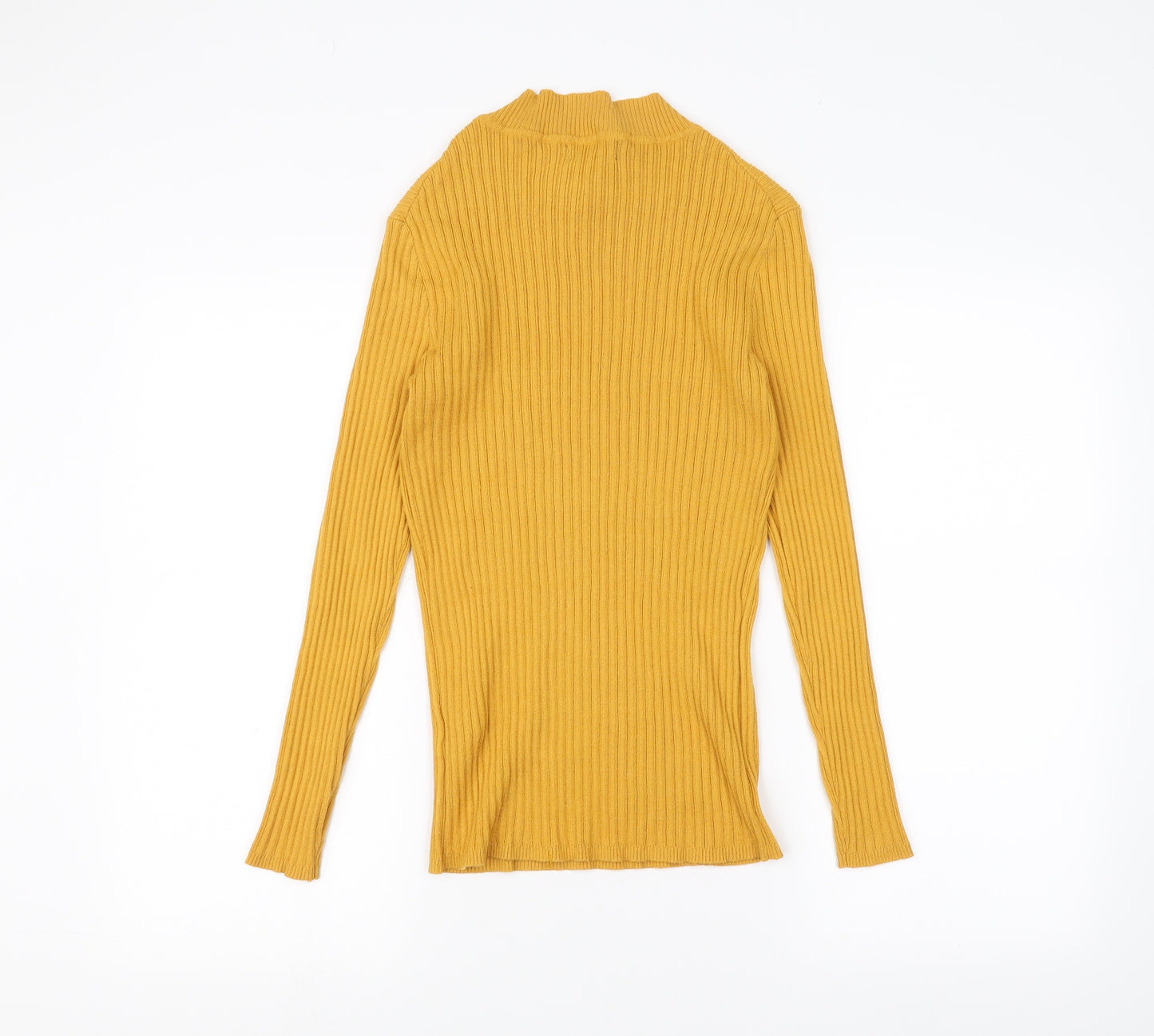 Primark Womens Yellow   Basic T-Shirt Size L