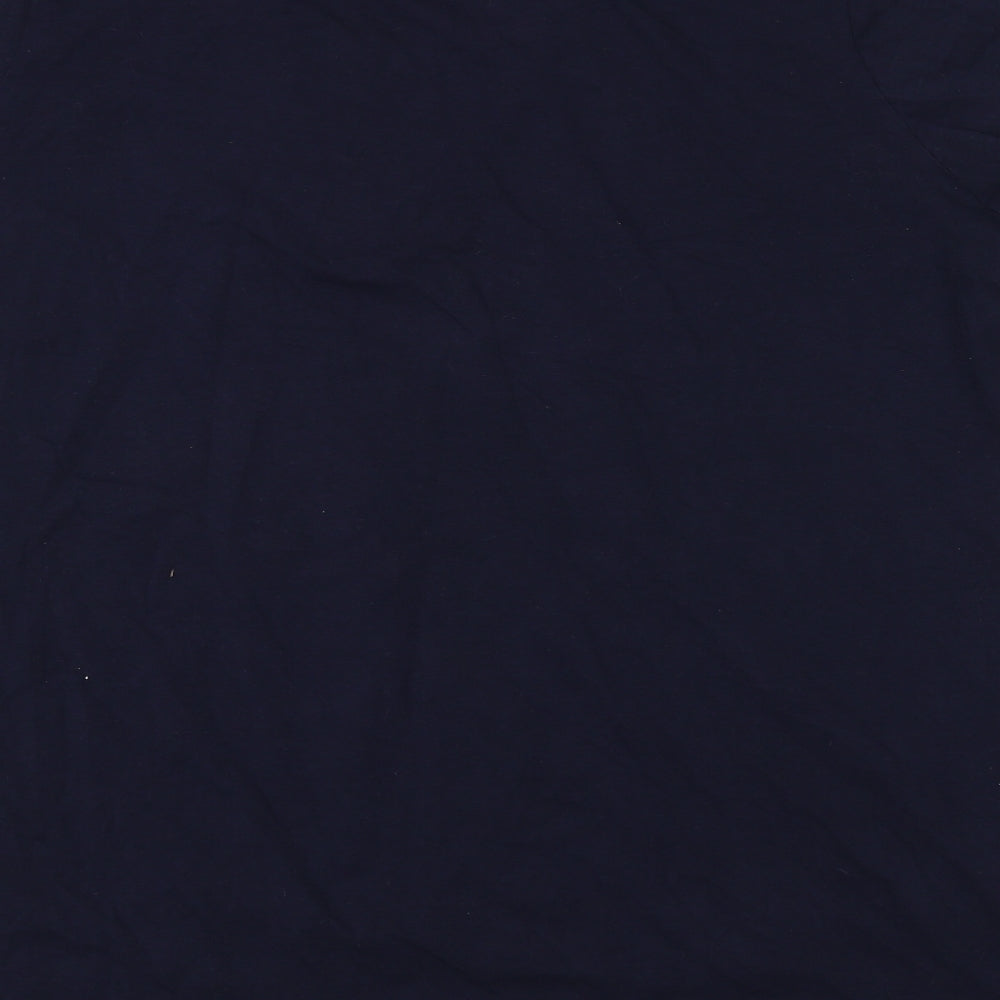 Yours Womens Blue   Basic T-Shirt Size 26