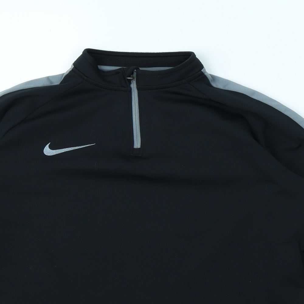 Nike Boys Black   Jacket  Size 12 Years