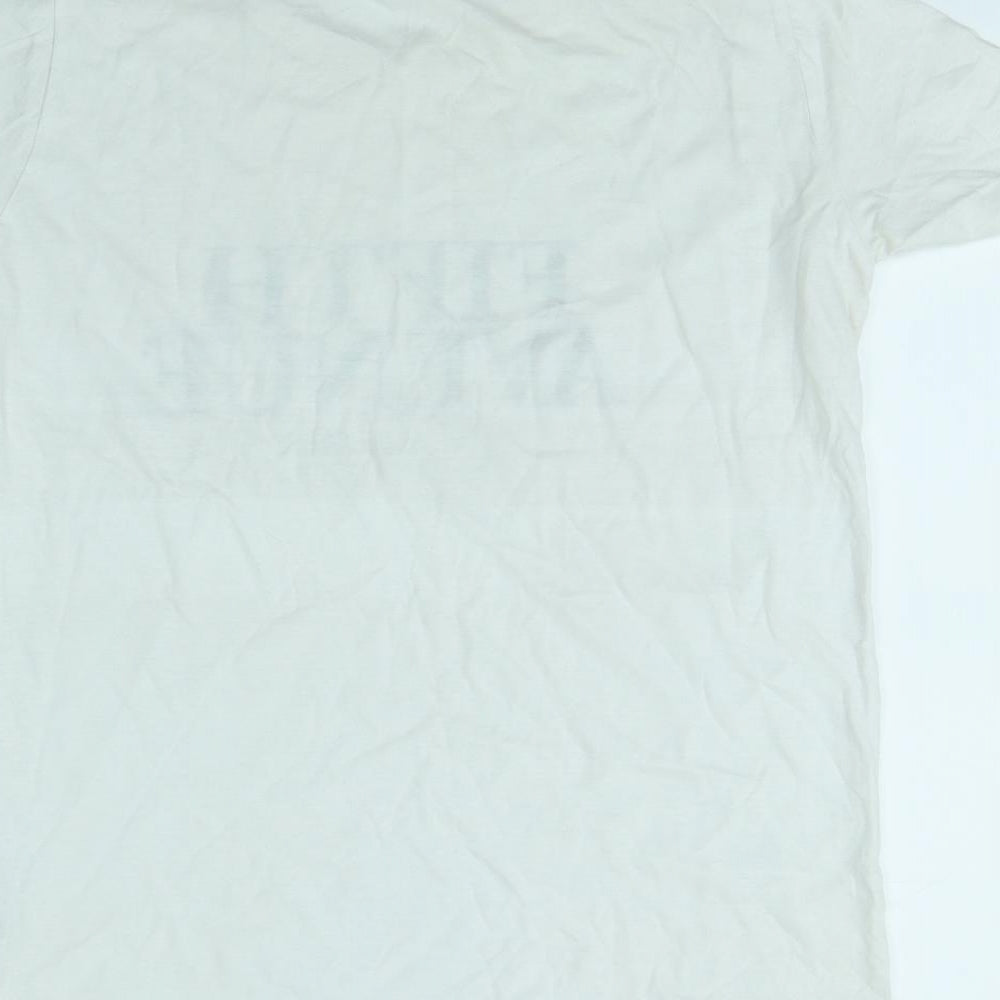 New Look Womens White   Basic T-Shirt Size 12
