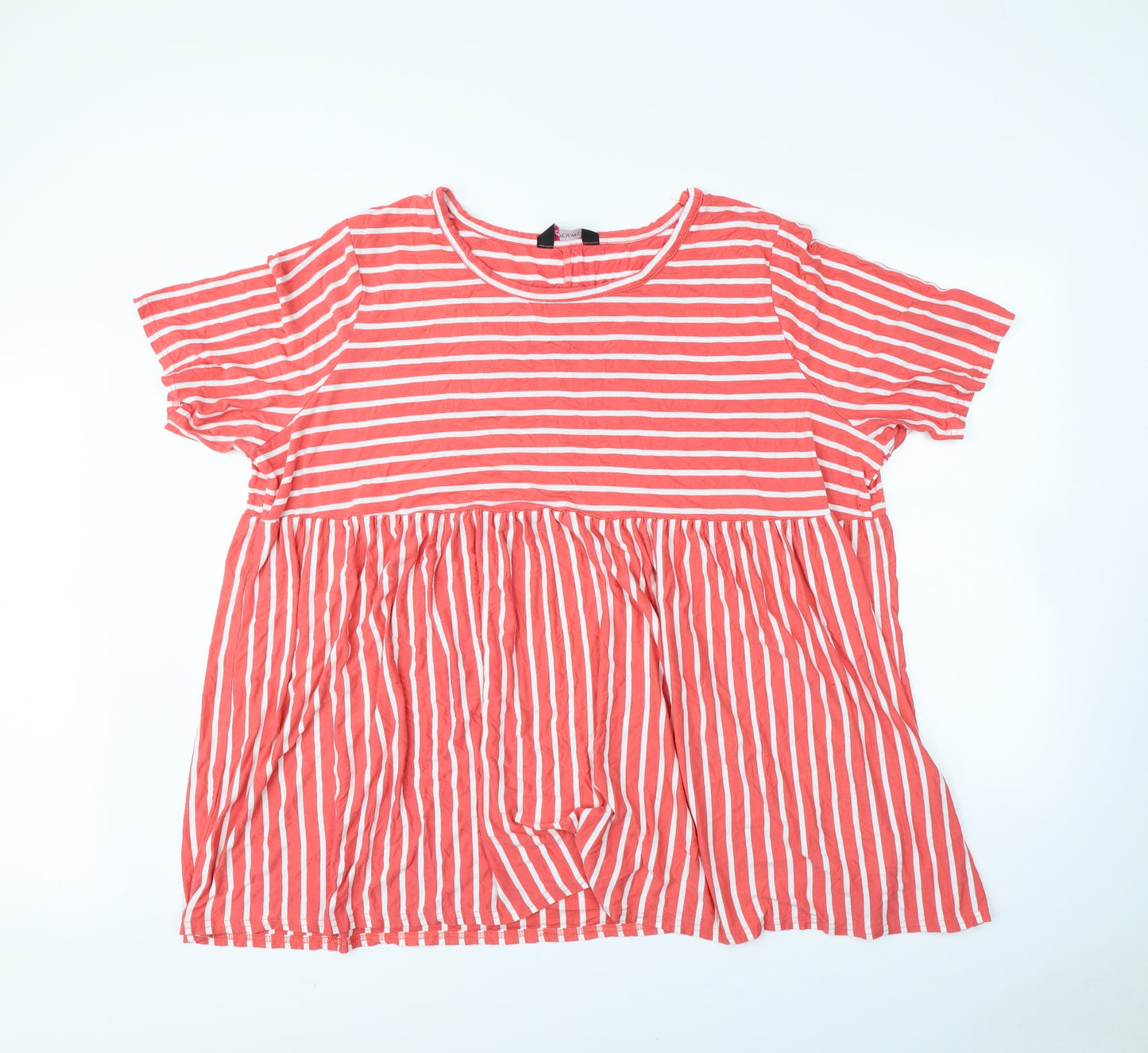 Yours Womens Pink Striped  Mini  Size 26