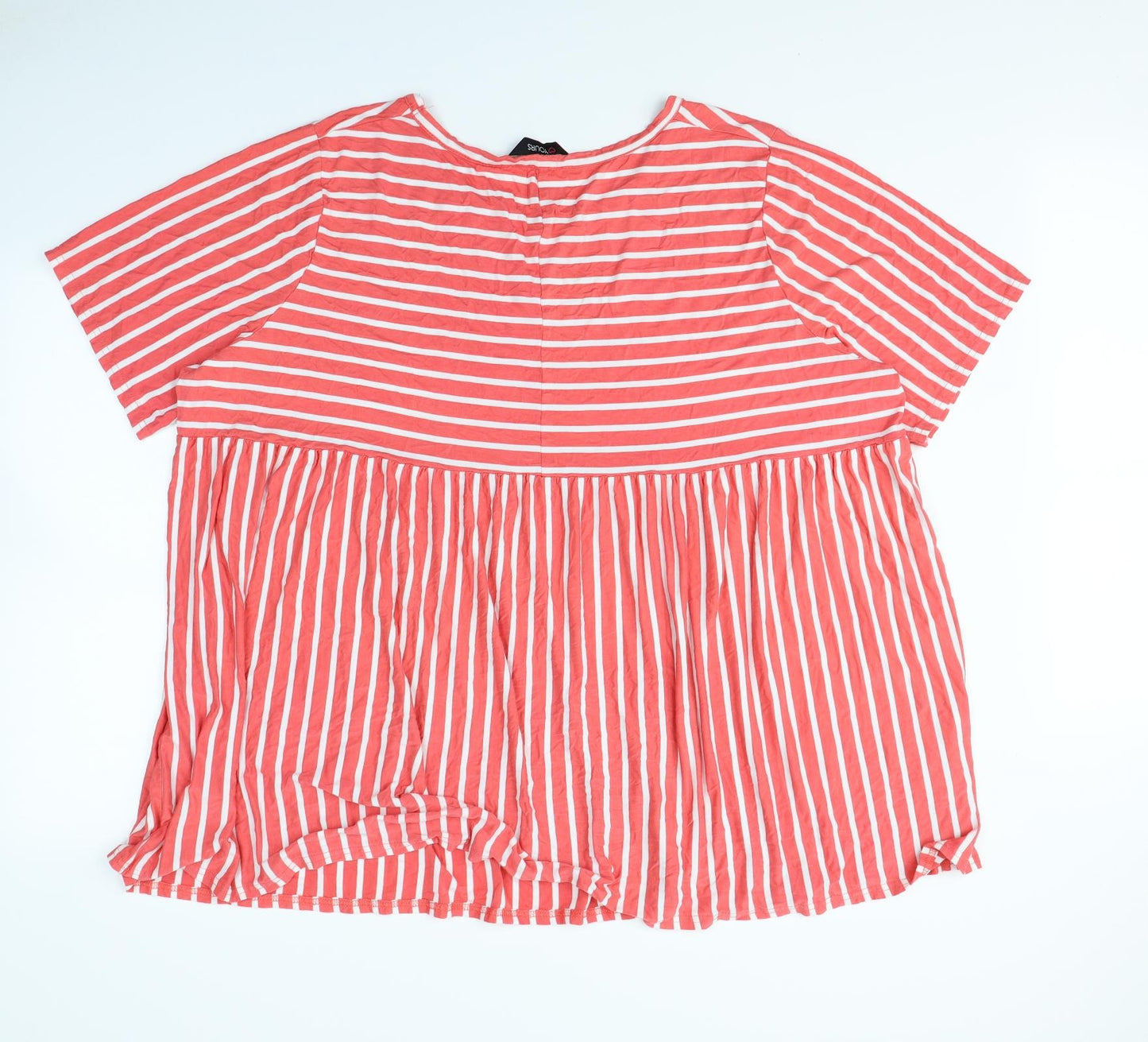 Yours Womens Pink Striped  Mini  Size 26