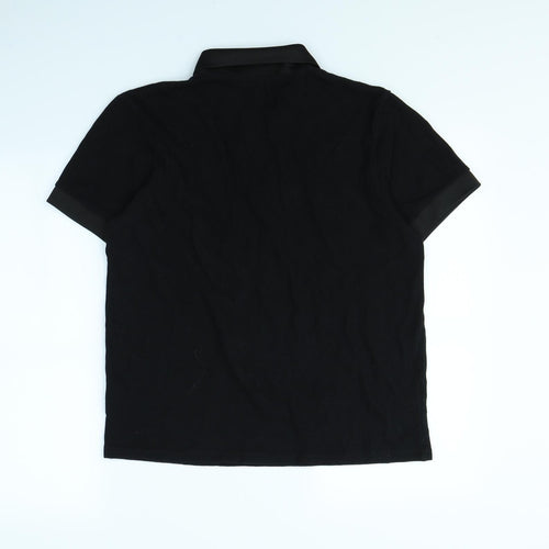 Topman Mens Black    Polo Size M
