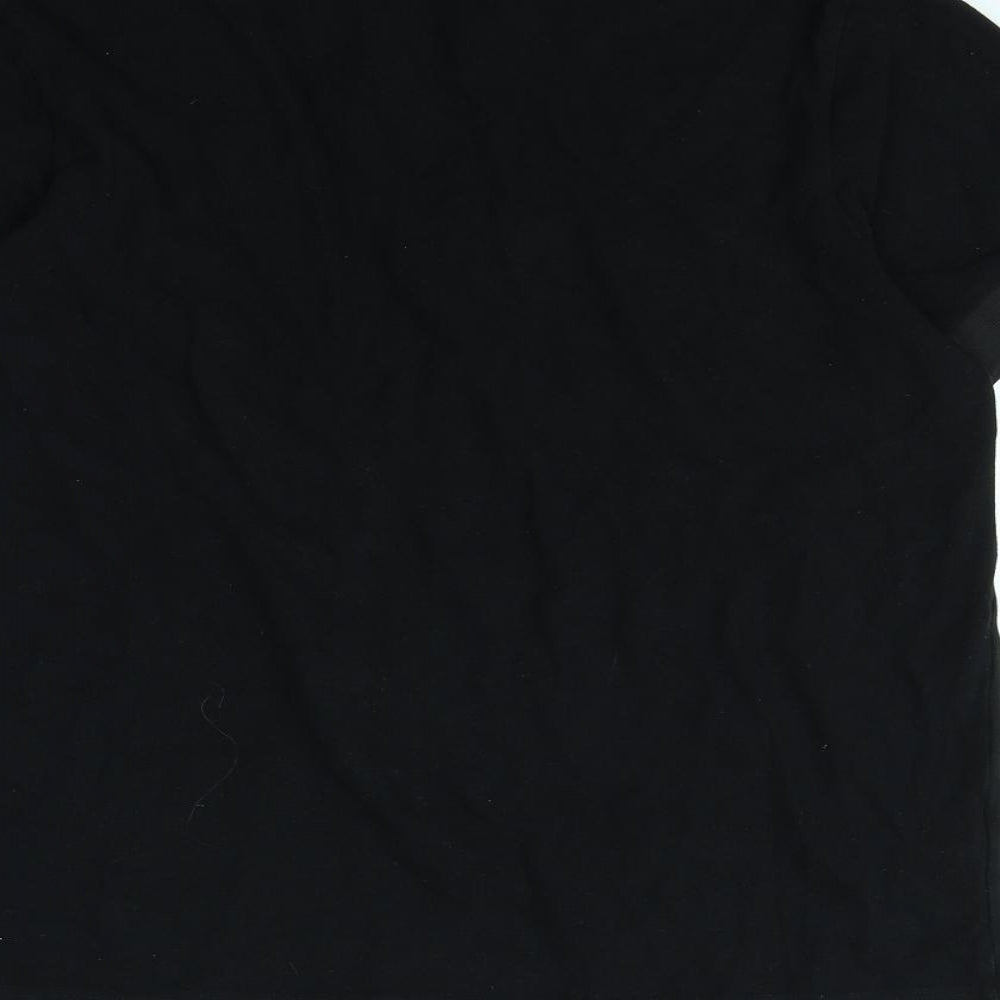 Topman Mens Black    Polo Size M