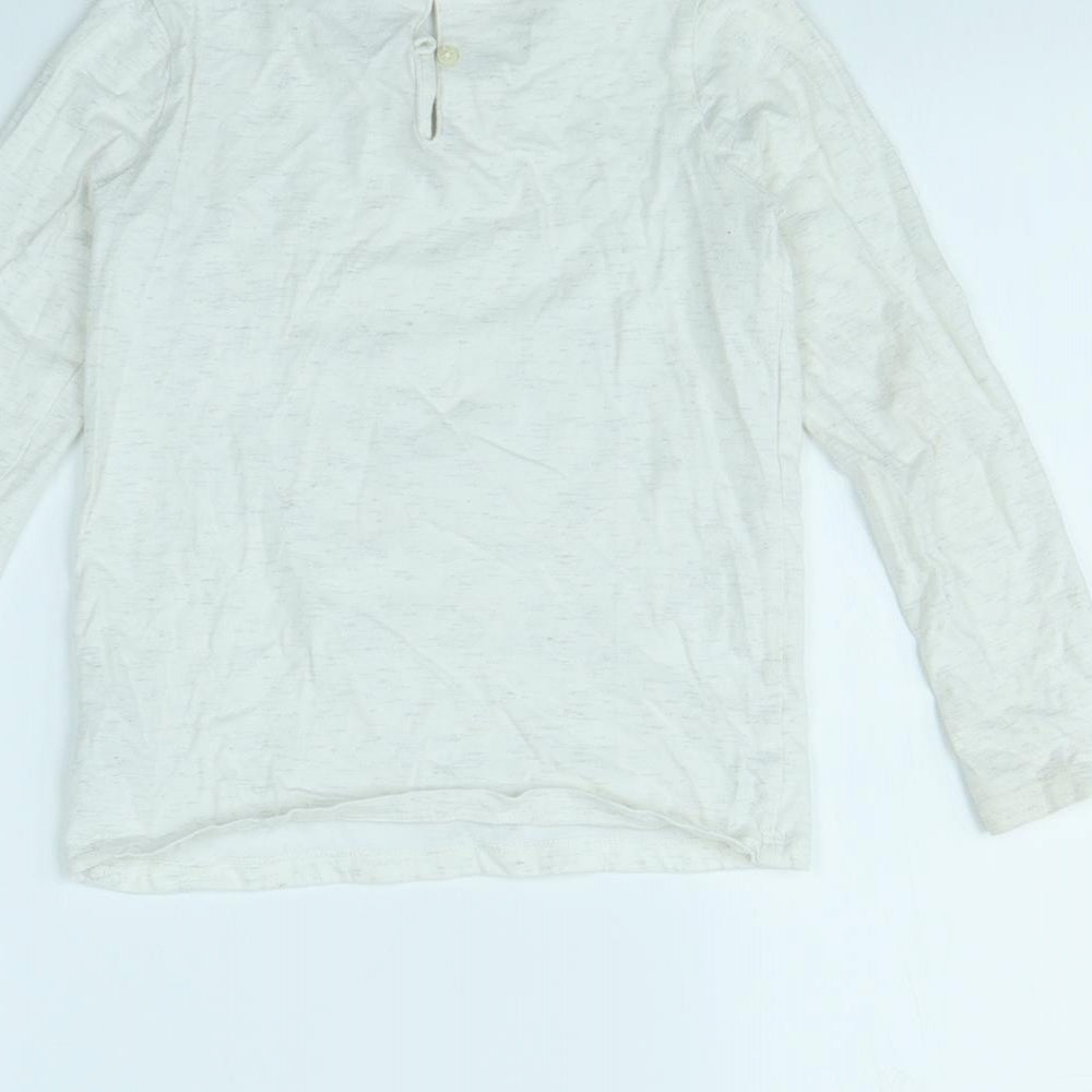 NEXT Girls Beige   Basic T-Shirt Size 6 Years