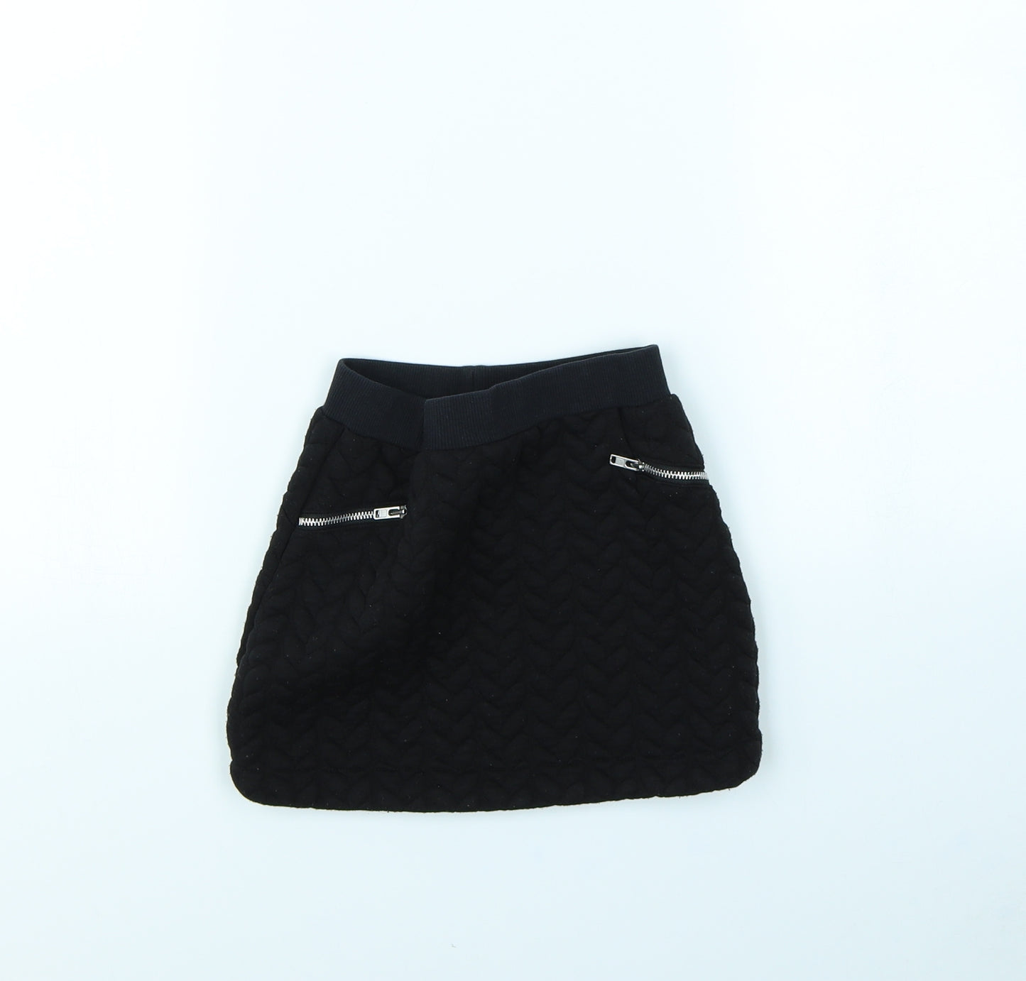 NEXT Girls Black   Mini Skirt Size 4 Years