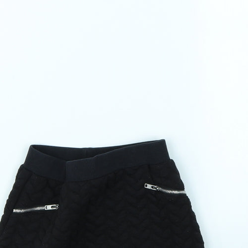 NEXT Girls Black   Mini Skirt Size 4 Years