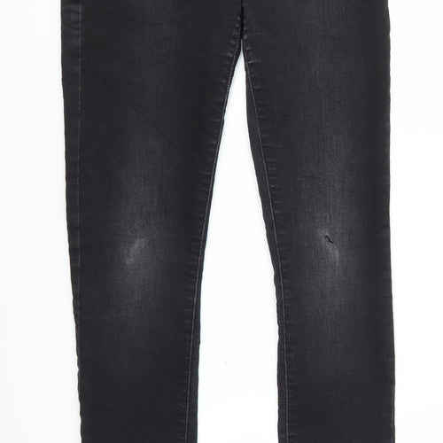 TAO Girls Black  Denim Straight Jeans Size 12 Years