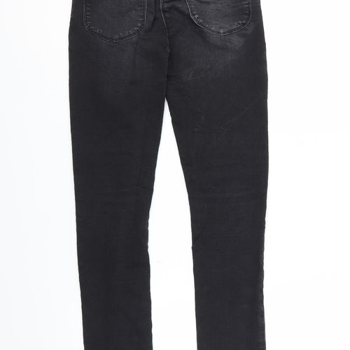 TAO Girls Black  Denim Straight Jeans Size 12 Years
