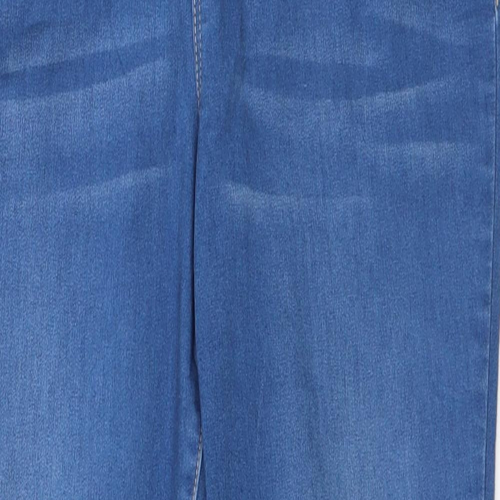 George Womens Blue  Denim Jegging Jeans Size 14 L26 in