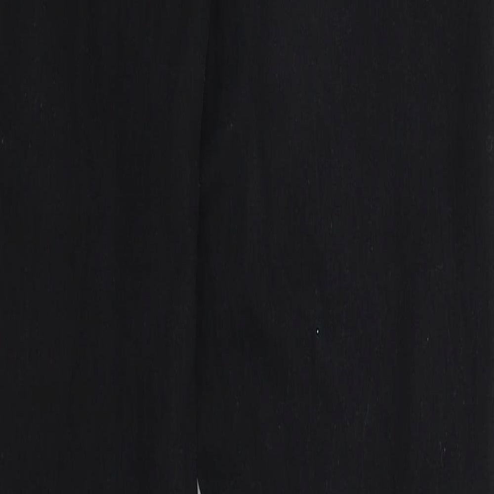 Primark Womens Black  Denim Straight Jeans Size 10 L30 in